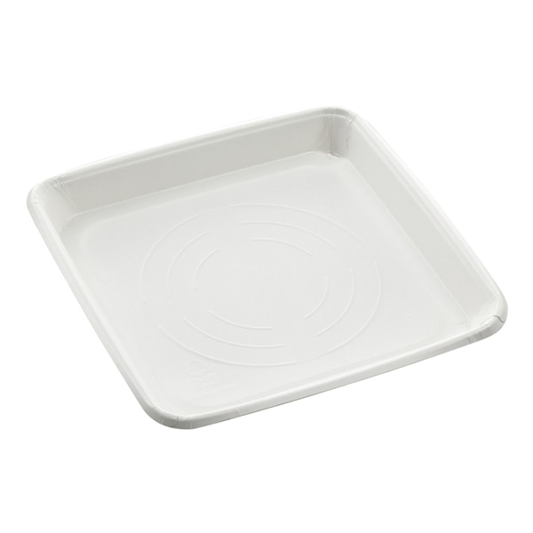 エフピコ 汎用トレー　角紙トレー 23-23（25） 白FSM 50個/袋（ご注文単位8袋）【直送品】
