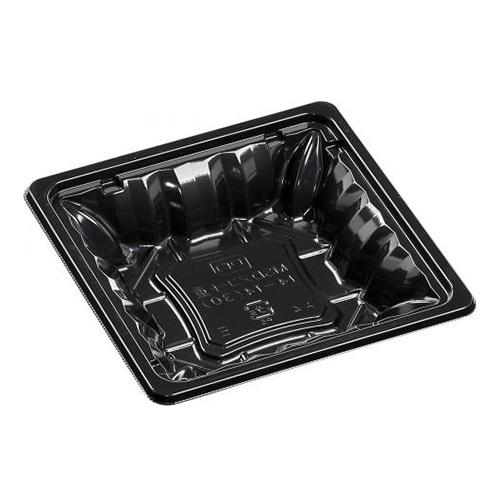 エフピコ お重容器 MSDアコード重 本体 14-14(30) 黒 50枚/束(ご注文単位30束)【直送品】