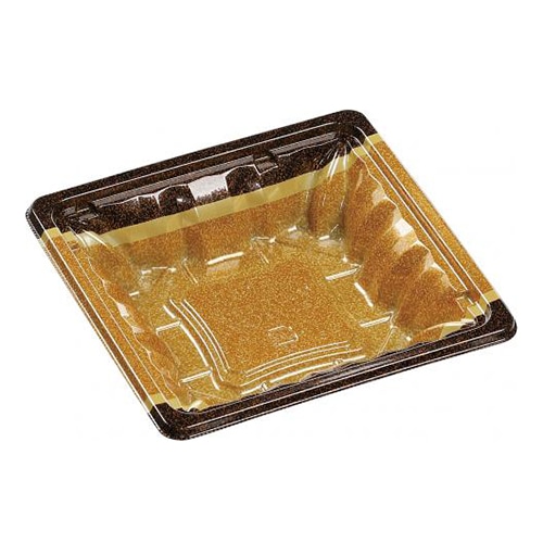 エフピコ お重容器 MSDアコード重 本体 14-14(30) 豊楽金 50枚/束(ご注文単位30束)【直送品】