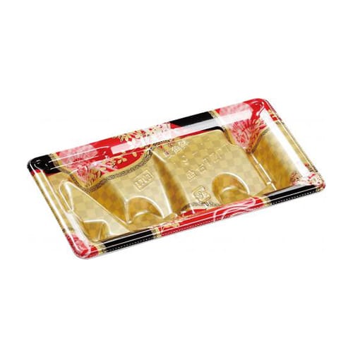 エフピコ 刺身容器 長角鉢TZ PT 本体 19-11 花明り金 50枚/袋（ご注文単位20袋）【直送品】