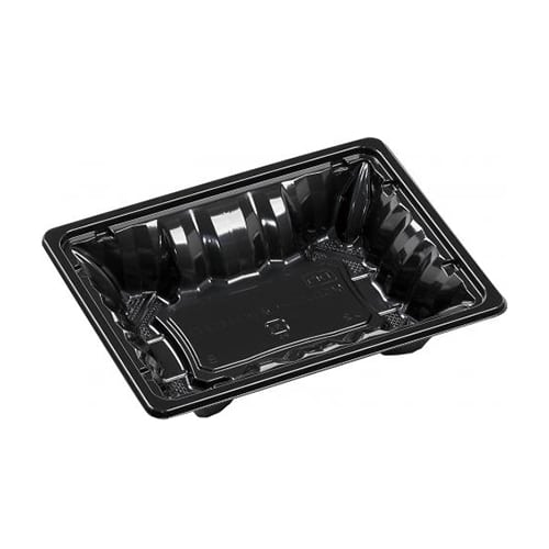 エフピコ お重容器 MSDアコード重 本体 18-14（37） 黒 50枚/袋（ご注文単位20袋）【直送品】