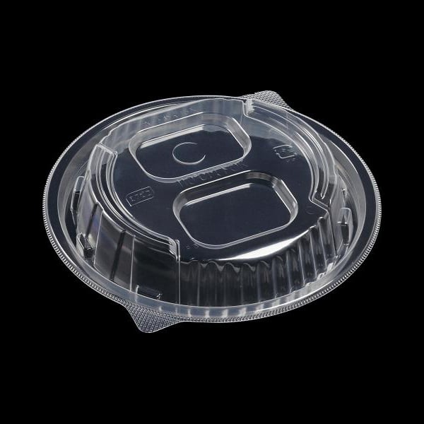 エフピコ 温麺容器 T-ホット麺 中皿内嵌薬味C字蓋 15N 50枚/袋（ご注文単位12袋）【直送品】