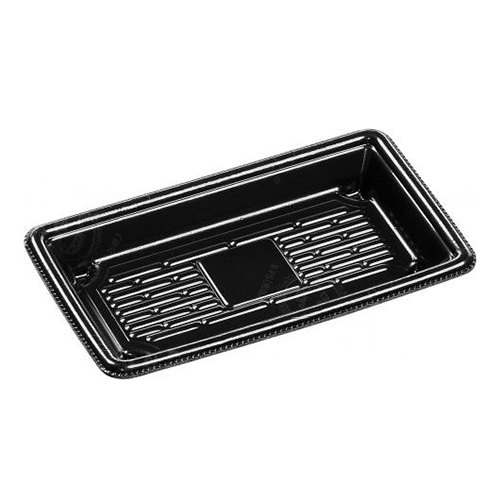 エフピコ 寿司容器 もり-102 本体 エコ黒 50枚/束(ご注文単位48束)【直送品】