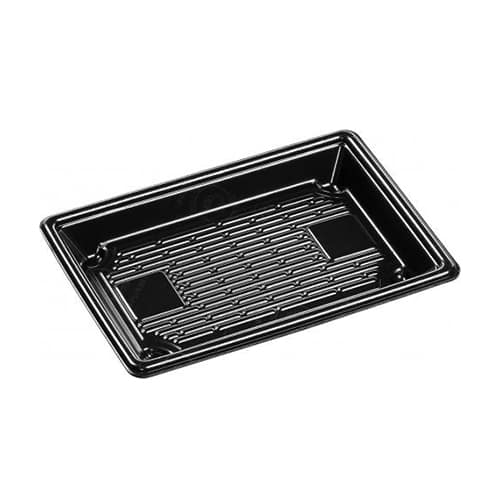 エフピコ 寿司容器 もり-108 本体 エコ黒 50枚/袋（ご注文単位30袋）【直送品】