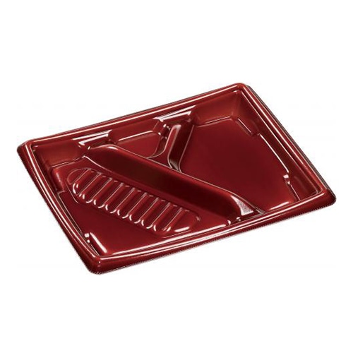 エフピコ 弁当容器 MFPかすが 本体 24-18-1 エンジN 50枚/束(ご注文単位12束)【直送品】