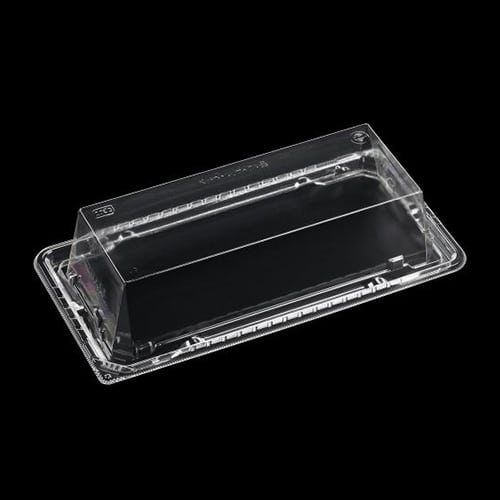 エフピコ 刺身容器 涼角 内嵌合蓋 T-涼角24-12 50枚/袋（ご注文単位12袋）【直送品】