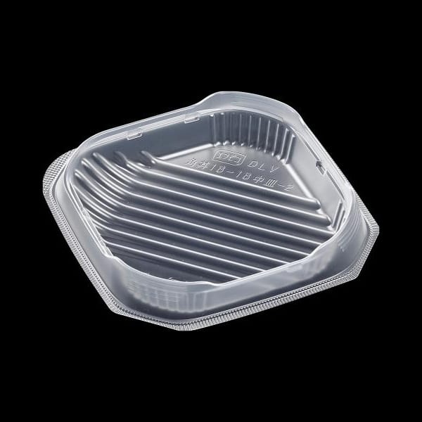 エフピコ 丼容器 DLV角丼 中皿-2 16-16 PPNT 50枚/袋(ご注文単位12袋)【直送品】