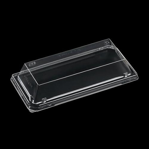 エフピコ 寿司容器 麗角 嵌合蓋 T-麗角1-4 50枚/袋（ご注文単位18袋）【直送品】