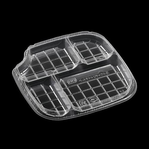 エフピコ 冷麺容器 APオルカク 中皿2 18-18 100枚/袋（ご注文単位16袋）【直送品】
