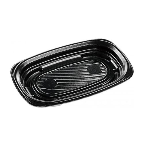 エフピコ パスタ容器 MFPパルマ 本体 21-14 黒 50枚/袋（ご注文単位12袋）【直送品】