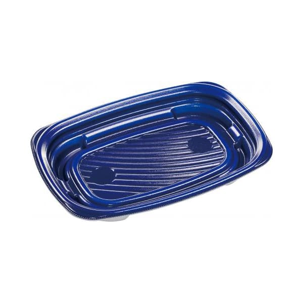 エフピコ パスタ容器 MFPパルマ 本体 24-17 ネイビー 50枚/袋（ご注文単位9袋）【直送品】