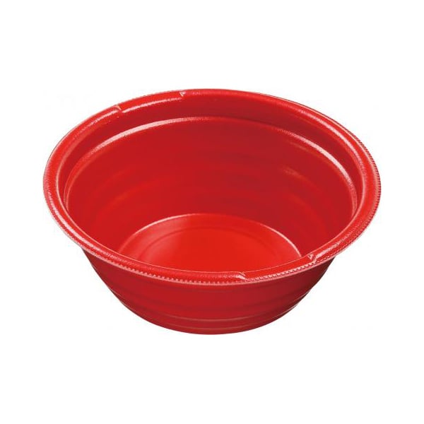 エフピコ 温麺容器 MFPホット麺 本体 15（56）N M赤W 50枚/袋（ご注文単位12袋）【直送品】