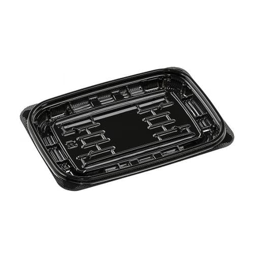エフピコ 惣菜容器 APデリオ 本体 18-13（17） エコ黒 50枚/袋（ご注文単位24袋）【直送品】