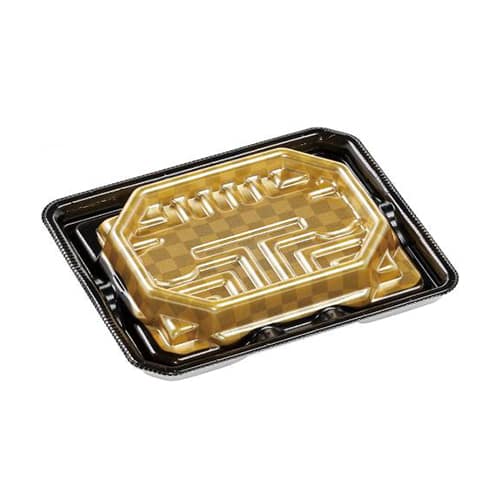 エフピコ 刺身容器 涼角 本体 15-12 本市松 50枚/袋（ご注文単位20袋）【直送品】
