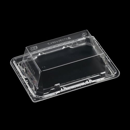 エフピコ 刺身容器 涼角 内嵌低蓋L T-涼角17-12 50枚/袋（ご注文単位20袋）【直送品】