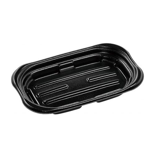 エフピコ 惣菜容器 MFP優デリ 本体 21-13ST 黒W 50枚/袋（ご注文単位12袋）【直送品】
