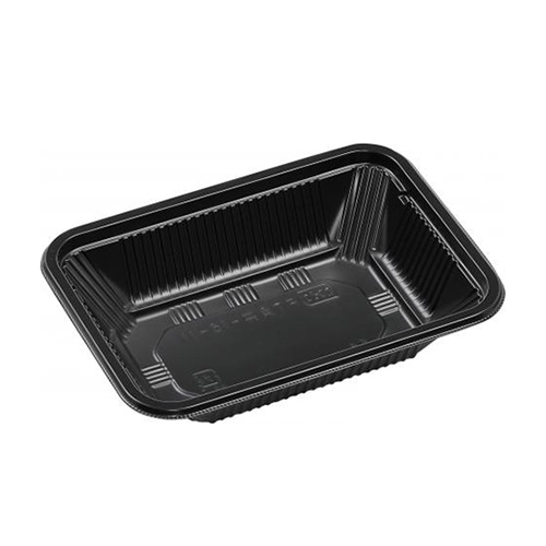 エフピコ 冷凍対応丼容器 FT角丼 16-11 耐寒黒 50枚/袋(ご注文単位24袋)【直送品】