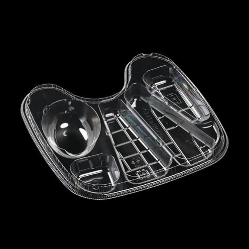 エフピコ 冷麺容器 APオルカク 中皿4 17-17 100枚/袋（ご注文単位18袋）【直送品】