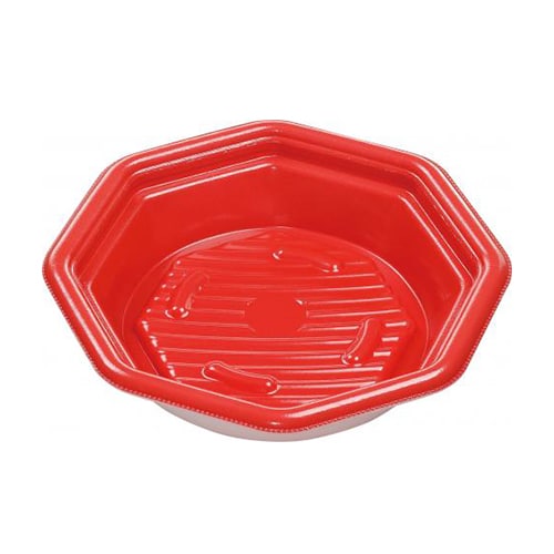エフピコ 冷麺容器 グラブ八角 本体 18-18（40） 赤 50枚/袋（ご注文単位12袋）【直送品】