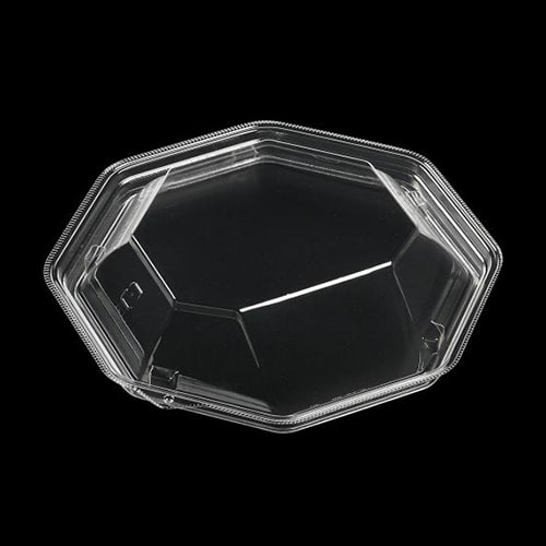 エフピコ 冷麺容器 グラブ八角 内嵌蓋 T-グラブ八角18-18 50枚/袋（ご注文単位12袋）【直送品】