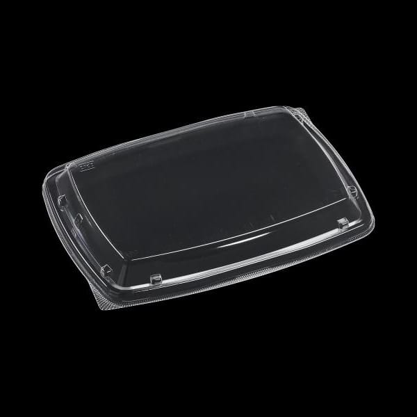 エフピコ 弁当容器 T-レイア 嵌合低蓋 24-18 OPS 50枚/袋（ご注文単位12袋）【直送品】