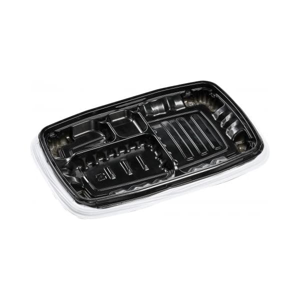 エフピコ 弁当容器 FTレイア 本体 23-15-1 白フチ 50枚/袋（ご注文単位12袋）【直送品】