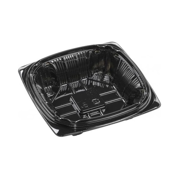 エフピコ サラダ容器 APカミン 本体 16-16(41) エコ黒 50枚/袋(ご注文単位20袋)【直送品】
