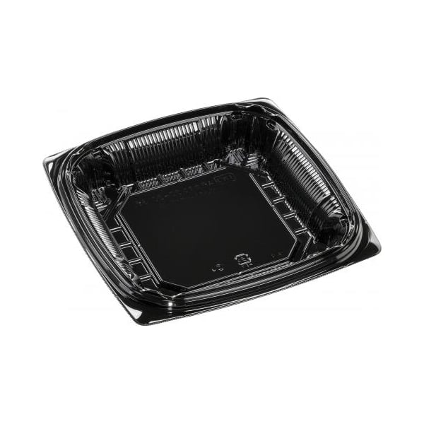 エフピコ サラダ容器 APカミン 本体 20-20(36) エコ黒 50枚/袋(ご注文単位12袋)【直送品】