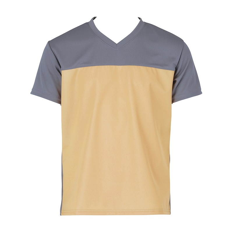 入浴介護Tシャツ　403340　L　オレンジ   1枚（ご注文単位1枚）【直送品】