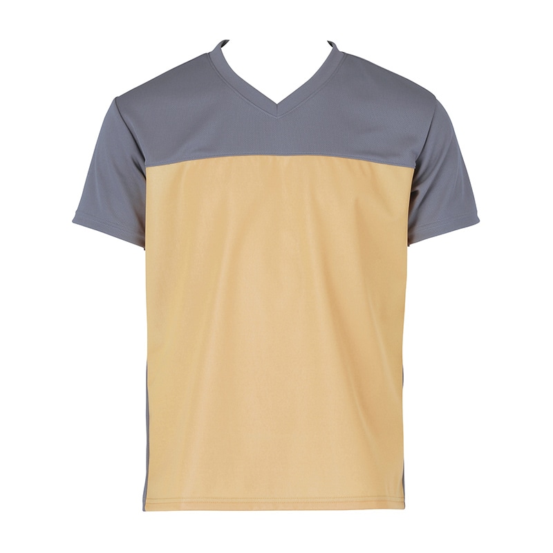 入浴介護Tシャツ　403340　LL　オレンジ   1枚（ご注文単位1枚）【直送品】