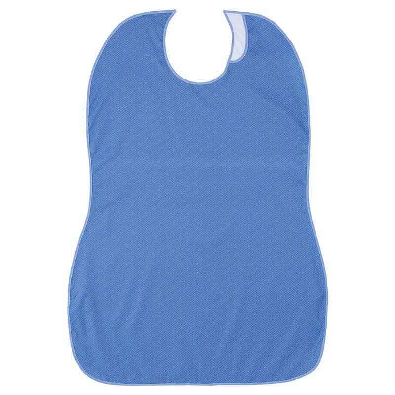 長持ちする大きなお食事エプロン 403720 藍 1個(ご注文単位1個)【直送品】