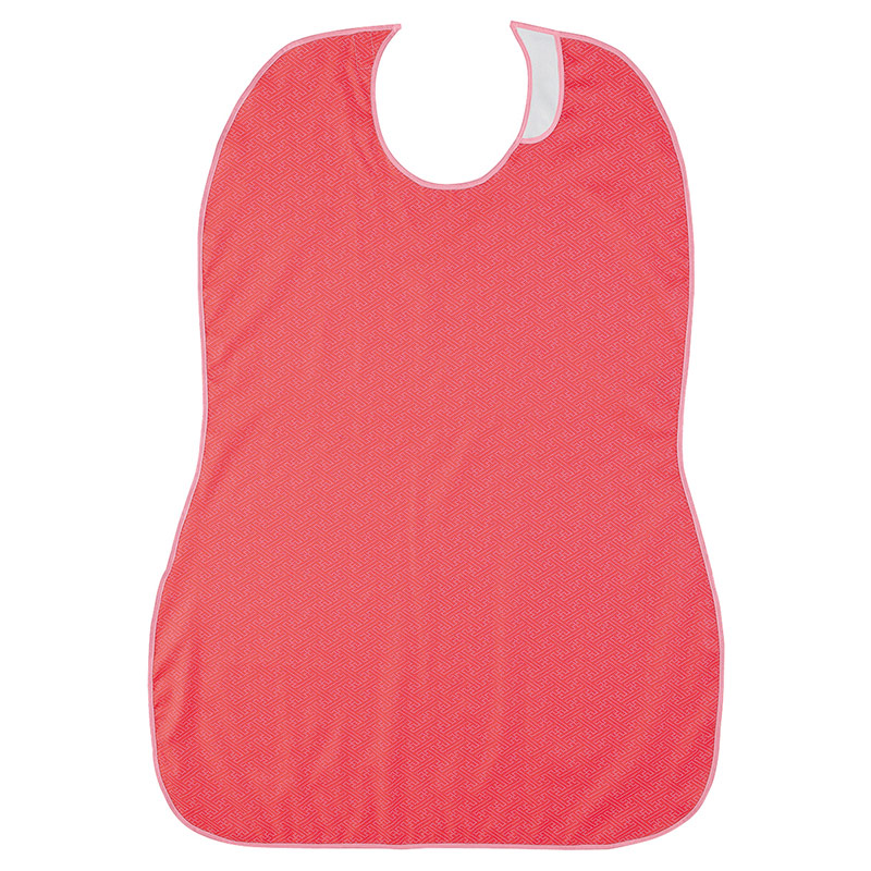 長持ちする大きなお食事エプロン 403720 茜 1個(ご注文単位1個)【直送品】