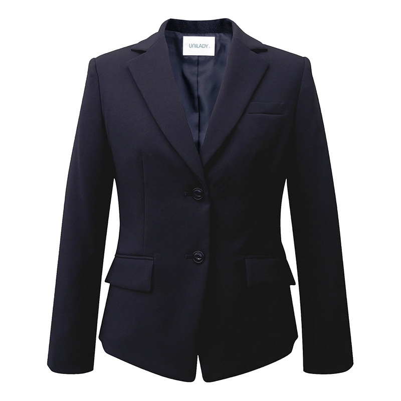 事務服　ジャケット　U2030　7 ネイビー  1枚（ご注文単位1枚）【直送品】