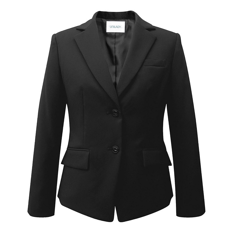 事務服　ジャケット　U2030　7 ブラック  1枚（ご注文単位1枚）【直送品】