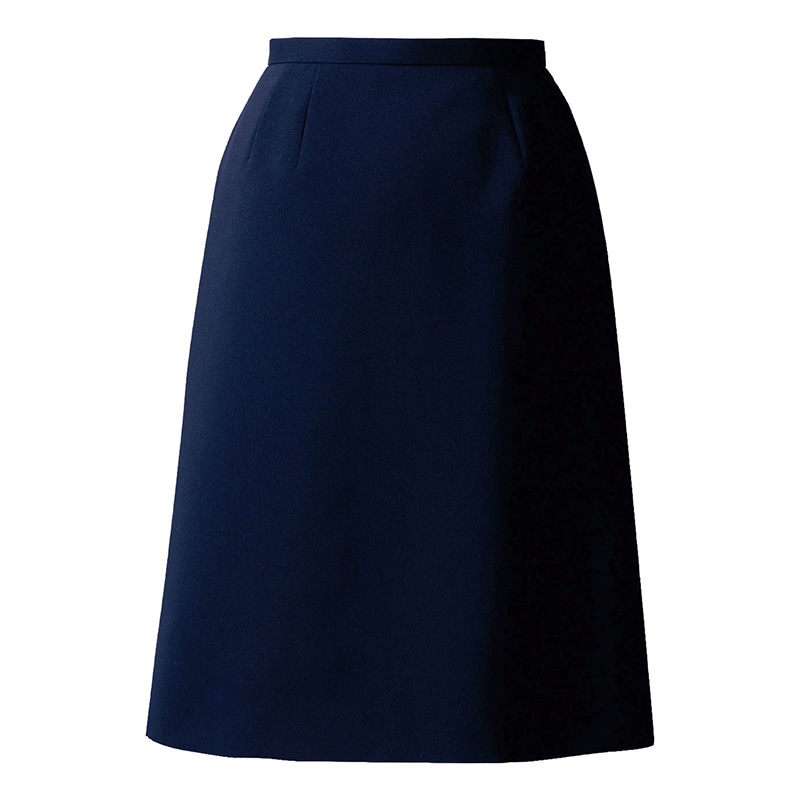 事務服　セミタイトスカート　U9032　11 ネイビー  1枚（ご注文単位1枚）【直送品】