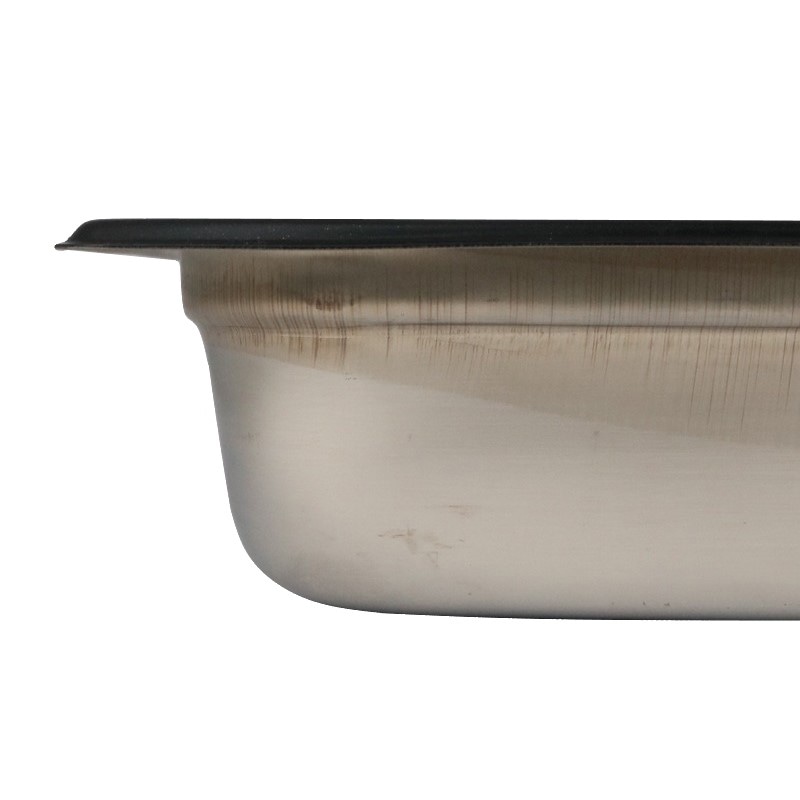 スギコ産業 18-8 セラミック加工 スーパーDXパン 2/3サイズ H65mm SA1783-SH-1872SWCR 1個(ご注文単位1個)【直送品】