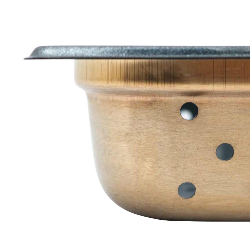 スギコ産業 18-8 スーパーデラックスパン 穴明 ノンスティック加工 1/1 H65mm ST1180-SH-1912SWTP 1個(ご注文単位1個)【直送品】