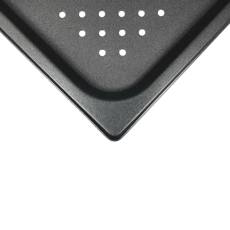 スギコ産業 18-8 スーパーデラックスパン 穴明 ノンスティック加工 1／1 H100mm ST1183-SH-1914SWTP 1個（ご注文単位1個）【直送品】