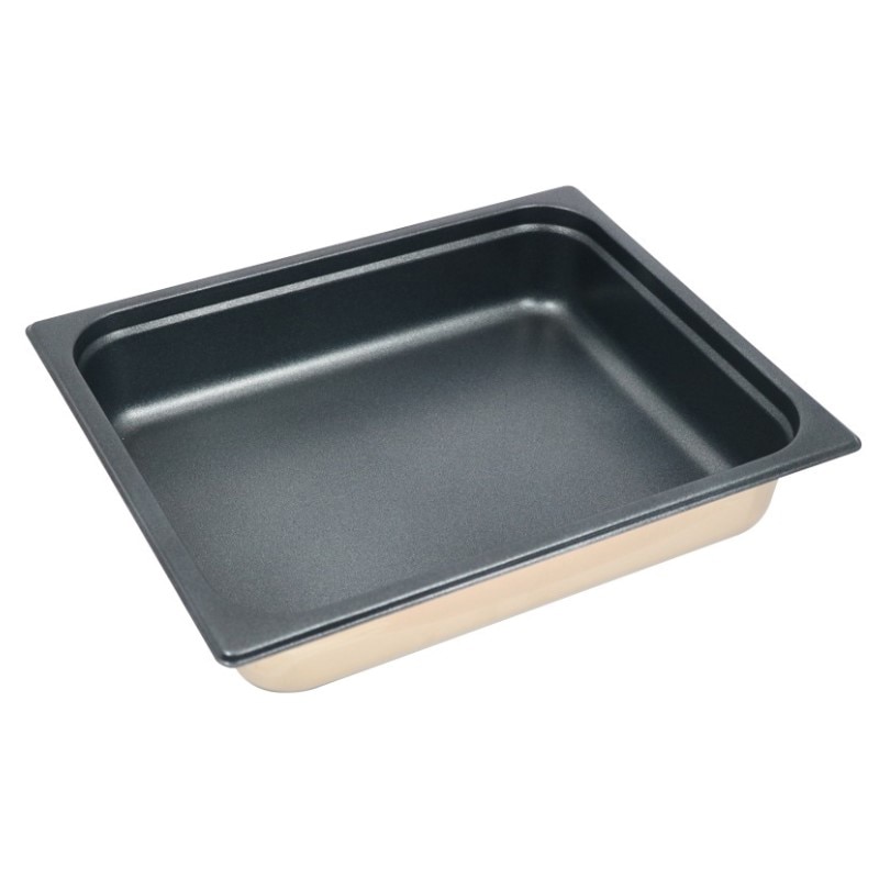 スギコ産業 ホテルパン スーパーデラックスパン ノンスティック加工 1/2 H65mm ST1155-SH-1522SWT 1個(ご注文単位1個)【直送品】