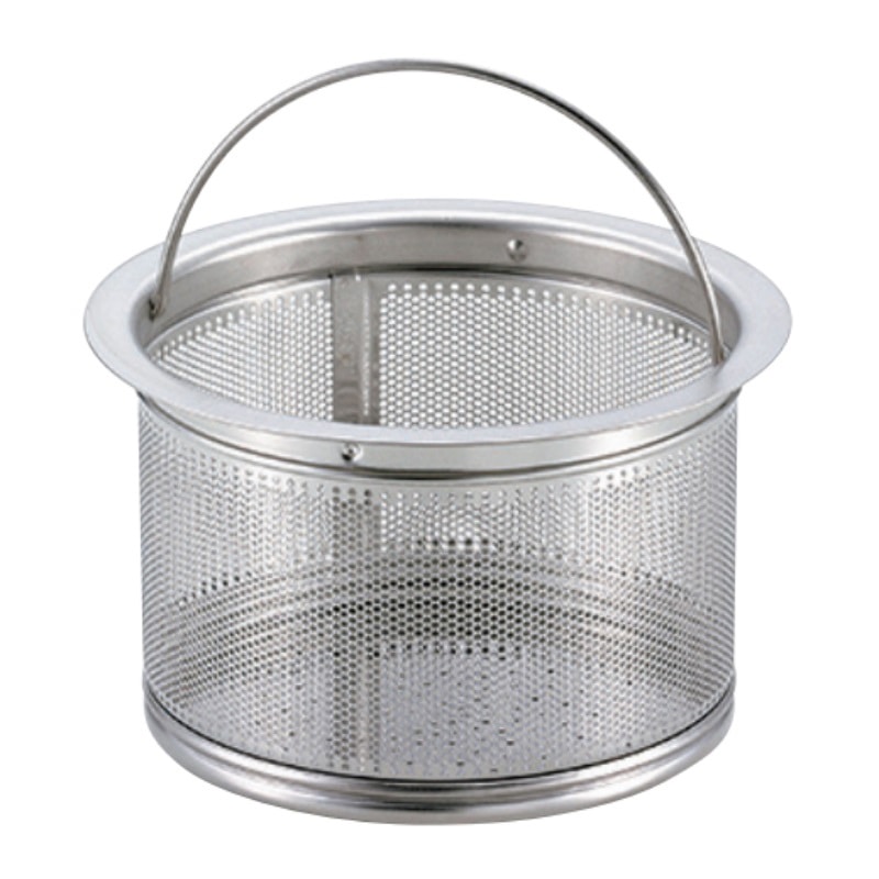 スギコ産業 排水トラップ用中ゴミカゴ ステンレス φ135×H84mm TA1801-TO-281S 1個（ご注文単位1個）【直送品】