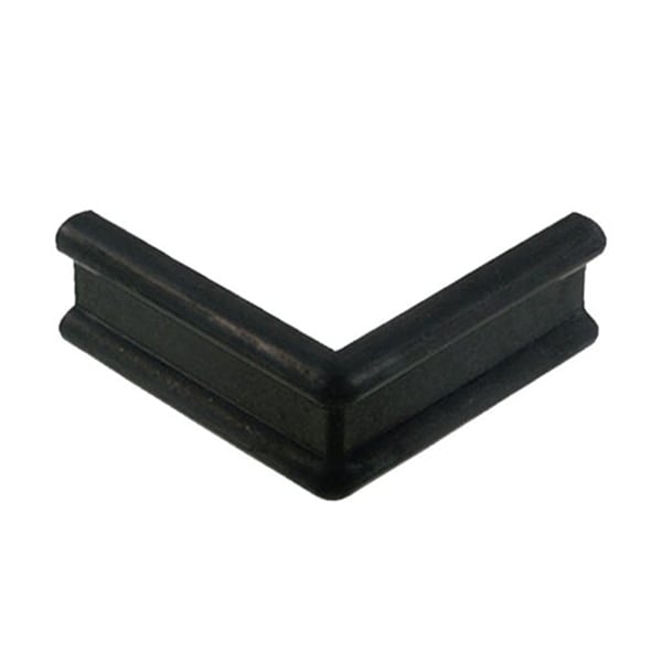 スギコ産業 L型コーナーゴム 小 黒 TA1387-TO-203MBC 1個（ご注文単位1個）【直送品】
