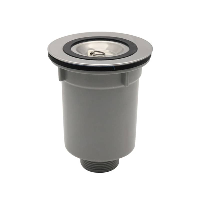 スギコ産業 小型ゴミ収納器付防臭排水トラップ 40A D蓋 Wリング付 TA4717-TO-196D（S） 1個（ご注文単位1個）【直送品】