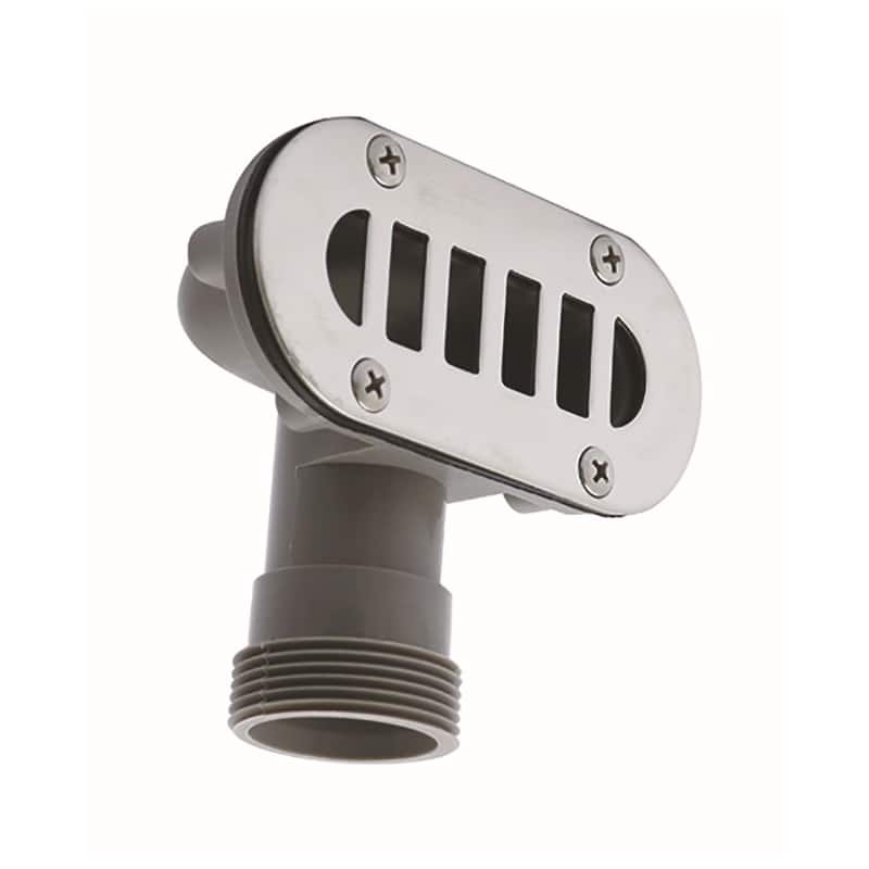 スギコ産業 小判型オーバーフロー 樹脂製 目皿SUS304 TA7032-TO-232NP（S） 1個（ご注文単位1個）【直送品】