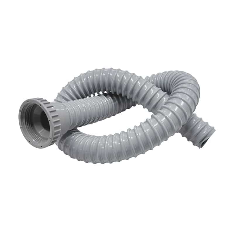 スギコ産業 40A用ジャバラホース 管用ネジ 80cm TA1964-TO-192／80PN 1個（ご注文単位1個）【直送品】