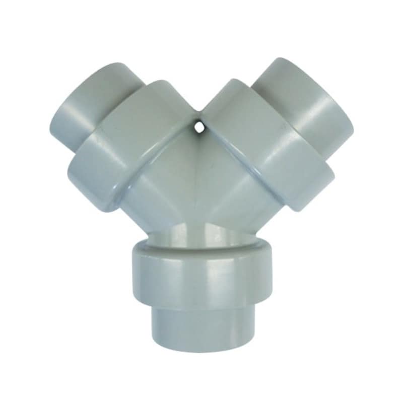 スギコ産業 三方管 TA1997-TO-608 1個（ご注文単位1個）【直送品】