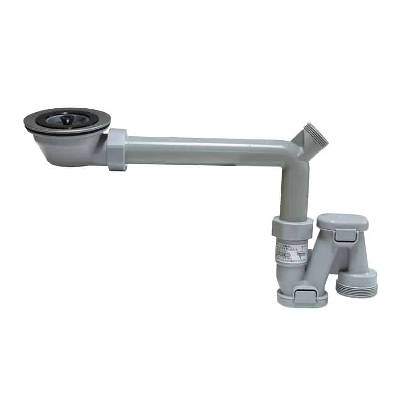 スギコ産業 115ヨコKITトラップセット A蓋 OFエルボ付 TA7015-TO-1024A-S 1個(ご注文単位1個)【直送品】