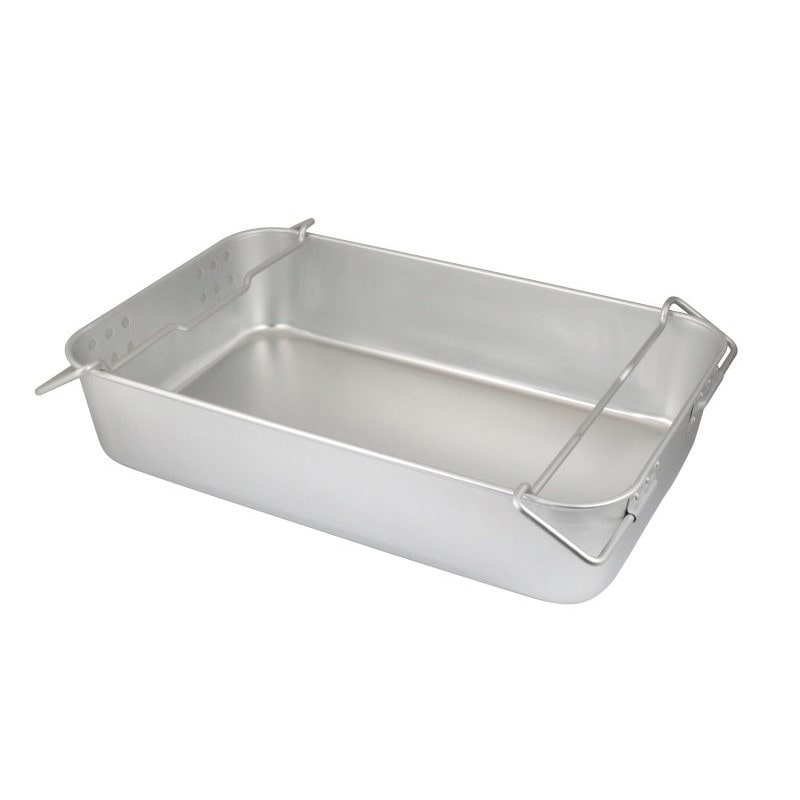 スギコ産業 アルミニウム製 角型コンテナ 積み重ねハンドル付 AA3434 1個(ご注文単位1個)【直送品】