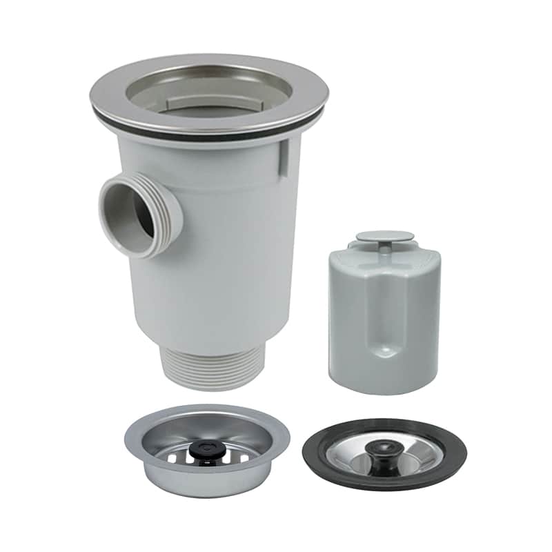 スギコ産業 小型ゴミ収納器付防臭排水トラップ 50A 2インチ AA3678-TO-197NLA 1個（ご注文単位1個）【直送品】