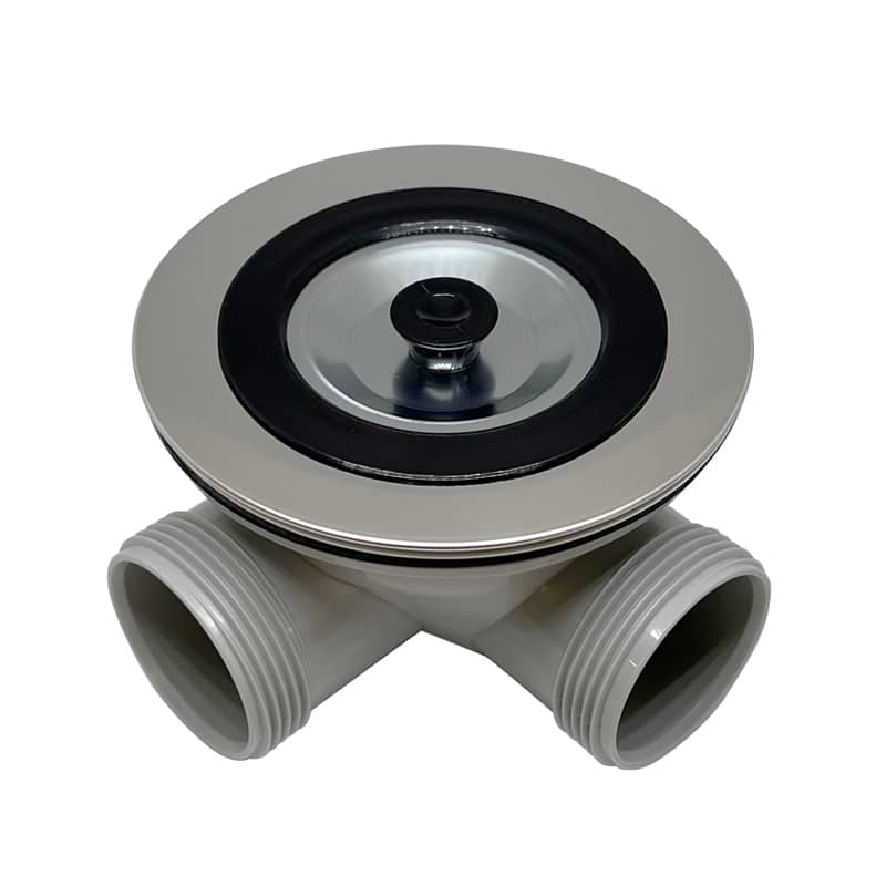 スギコ産業 115ヨコ排水 2方タイプ A蓋付 AA3684-TO-1006A 1個（ご注文単位1個）【直送品】