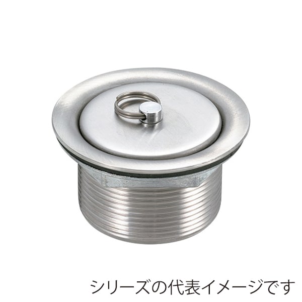 スギコ産業 ステン共栓 40A 鉄管用 TA4877-TO-152-40AT 1個（ご注文単位1個）【直送品】